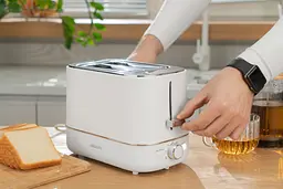 Тостер Ardesto T-F420B 800 Вт пластик 2 слоти білий - мініатюра 5