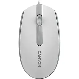 Миша Canyon M-10 Wired White Grey (CNE-CMS10WG) - мініатюра 1