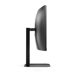 Монітор TFT 34 AOC CU34V5C/BK, WQHD, VA, 100Гц, 1 мс, вигнутий, HDMI, DP, USB-C, USB-hub, колонки, чорний - мініатюра 6