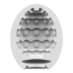 Набір мастурбаторів Satisfyer Masturbator Egg Set 3 шт. білий - мініатюра 4
