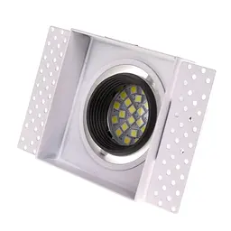 Світильник точковий Brille HDL-DS 166 MR16 WH/BK 36-237