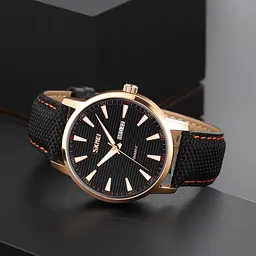 Чоловічий наручний годинник 9303RGBK Rose Gold-Black Skmei acs0029773 - мініатюра 3