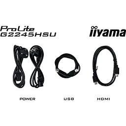 Монітор 17" Iiyama 21.5" G-Master G2245HSU-B2 FHD IPS 100Hz (G2245HSU-B2) - мініатюра 9