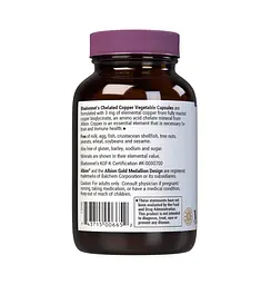 Вітаміни та мінерали Bluebonnet Nutrition Albion Chelated Copper, 90 вегакапсул - мініатюра 2