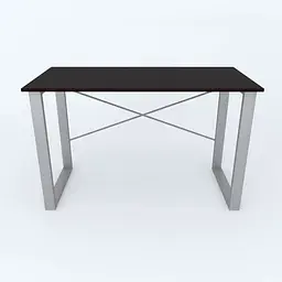 Письмовий стіл Ferrum-decor Драйв 750x1200x700 Сірий метал ДСП Венге Магія 16 мм (FRD-105356) - мініатюра 3