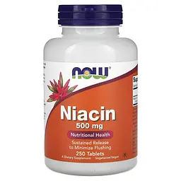 Ніацин (Вітамін В-3) Niacin 500 мг - 250 таблеток