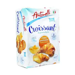 Круасани Antonelli Croissant Crema pasticcera вершково-молочною начинкою 250 г