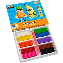 Пластилін Yes Stumble Guys 10 кольорів 200 г (540723) - мініатюра 2