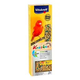Ласощі для канарок Vitakraft Kracker Original Feather Care в період линьки 60 г (21221) - мініатюра 2