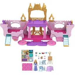 Карета-замок Disney Princess 2 в 1 з мінілялькою Аврора (HWX17) - мініатюра 3