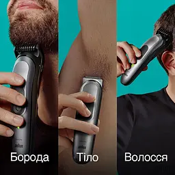 Тример Braun MGK 7420 для голови та тіла (6907788) - мініатюра 6