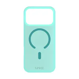 Чохол MAKE Apple iPhone 17 Pro Max Silicone Aura Magnet Cyan - мініатюра 6