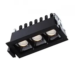 Світильник точковий врізний KLOODI KD-POINT 3X2 6W 3K BK