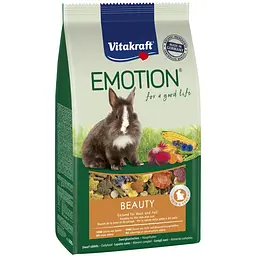 Корм для кроликів Vitakraft Emotion Beauty Selection 600 г для шкіри та шерсті - мініатюра 2