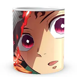 Кухоль GeekLand Kimetsu no Yaiba Клинок, який знищує демонів Танджиро KY 002.29 330 мл білий - мініатюра 2