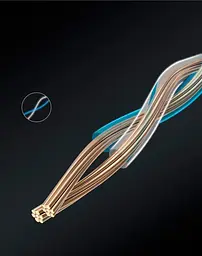 Патч-корд Ugreen NW101 Cat 6 U/UTP Pure Copper Ethernet Flat Cable 5m Black (50187) [100051] - мініатюра 3