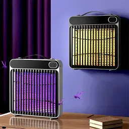 Електричний відлякувач комах Mosquito Killing Lamp BG-010 / УФ-лампа від комарів 360° USB / Настінний знищувач комах - мініатюра 5