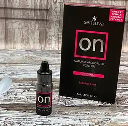 Збуджуючи краплі для клітора Sensuva ON Arousal Oil for Her Original, 5 мл - мініатюра 3