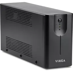 Пристрій безперебійного живлення Vinga LED 1500VA metal case (VPE-1500M) - мініатюра 6