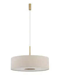 Підвісний світильник, люстра Nowodvorski 11653 Santana L E27 1x25W IP20 бежевий