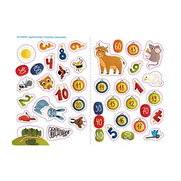 Навчальний зошит Видавництво Ранок English for kids: My Funny ABC Sticker Book з наклейками - мініатюра 2