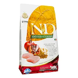 Сухий корм для котів Farmina N&D Low Grain Cat Chicken&Pomegranate Adult, курка та гранат, 1,5 кг - мініатюра 3