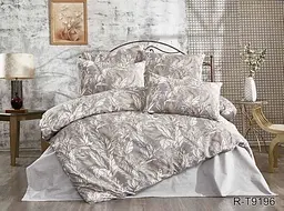 Комплект постільної білизни з компаньйоном (R-T9196) Євро TAG tekstil pbe0037144 - мініатюра 1