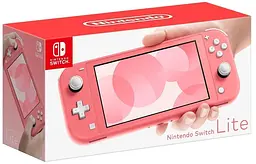 Ігрова портативна приставка Nintendo Switch Lite Coral (45496453176) - мініатюра 4