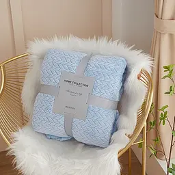 Плед для тварин Soft Warm Fluffy Pet Blanket 70х100 см Блакитний