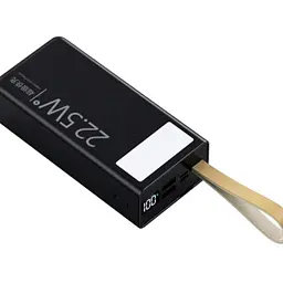 Повербанк WUW-TUGII Y55 Powerbank портативний акумулятор 50 000 mAh LED-індикація Чорний
