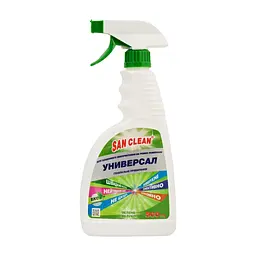 Спрей для чищення ванн San Clean Генеральне прибирання Яблуко 500 г (4820003543030)