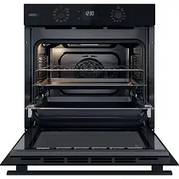 Духова шафа електрична Whirlpool 71 л A+ дисплей конвекція телескопічні напрямні пара чорний - мініатюра 4