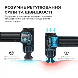 Масажер перкусійний MiJia Massage Gun Mini Black - мініатюра 12