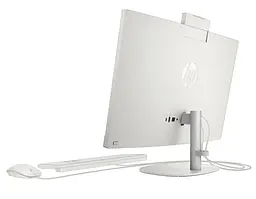 Моноблок HP 23.8 All-in-One 24-cr0004ua HD IPS/Ryzen 3 7320U/8GB/512SSD/UMA/DOS/White (9C9C4EA) - мініатюра 4