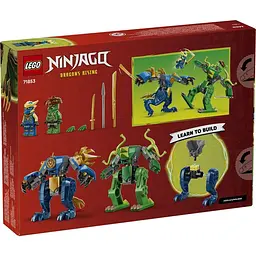 Конструктор LEGO Ninjago Битва робота дракона Джея 107 деталей (71853) - мініатюра 10