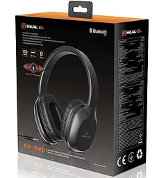 Навушники Real-EL GD-820 Black (GD-820 Black) - мініатюра 9
