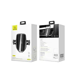 Тримач Usams Автоматичний Intelligent with wireless charger US-CD72 10W - мініатюра 2