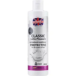 Кондиционер для всех типов волос Ronney Professional Classic Latte Pleasure Protective 300 мл