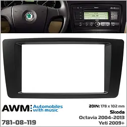 Перехідна рамка Skoda Octavia, Yeti AWM 781-08-119 - мініатюра 6