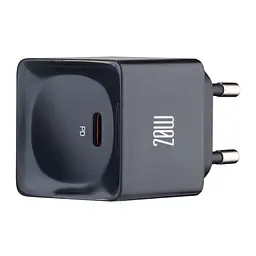 Мережевий зарядний пристрій McDodo 20W Dichromatic GaN PD Fast Charger ( EU Plug ) CH-3771 Чорний