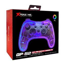 Геймпад Xtrike ME GP-52 Bluetooth RGB PS4/IOS/Android/PC/Nintendo (GP-52) - мініатюра 7