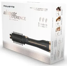 Фен-щітка Rowenta Ultimate Experience, чорний (CF9620F0) - мініатюра 5