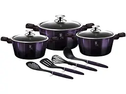 Набір посуду Berlinger Haus Purple Eclipse Collection (BH-7141)