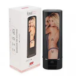Інтерактивний мастурбатор Kiiroo Onyx+ Jessica Drake, 26х9 см