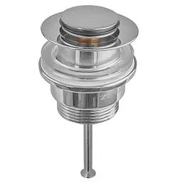 Донний клапан для раковини Zerix BV-04 універсальний Click-Clack 1 1/4″ ZX6021