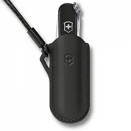 Чохол Victorinox 58мм шкір.чорн Dark Illusion для Classic Colors 1-2шари - мініатюра 2