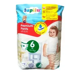 Підгузки-трусики Lupilu Soft & Dry 6 15+ кг 18 шт (LupiluPants6-18)