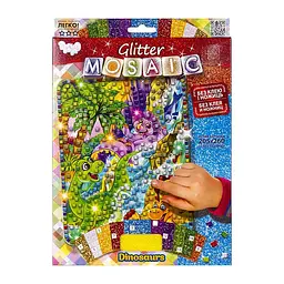 Мозаїка Danko Toys Динозаври від 5 років 29,5х21,5х2 см Коричневий (RN-250-N-961)