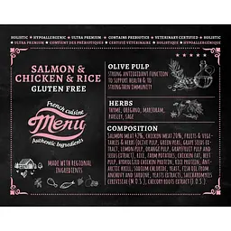 Сухий корм для вибагливих котів Bon Appetit Gourmand Cat Salmon & Chicken & Rice з лососем, куркою та рисом 400 гр - мініатюра 3