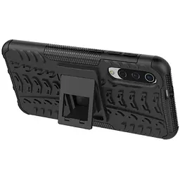 Чохол-накладка Toto Dazzle Kickstand 2 in 1 Case Xiaomi Mi 9 SE Black - мініатюра 3